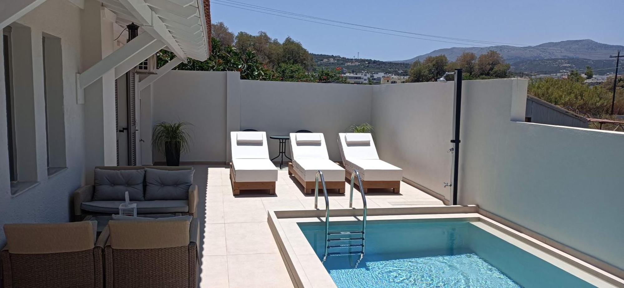Arokaria Holiday Houses Platanias Extérieur photo